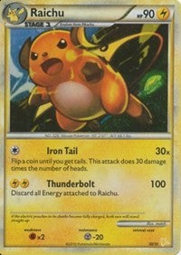 Raichu (#30 Holo) [HGSS Trainer Kit: Gyarados &amp; Raichu]