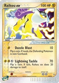 Raikou ex [Team Magma vs Team Aqua]