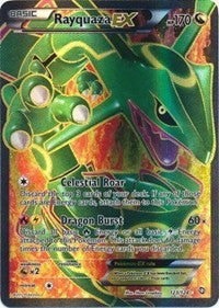 Rayquaza EX (123 Full Art) [Dragons Exalted]