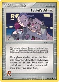 Rocket's Admin. [Team Rocket Returns]