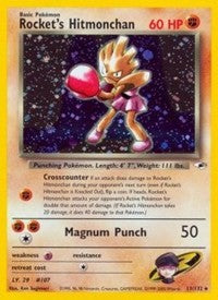 Rocket's Hitmonchan [Gym Heroes]