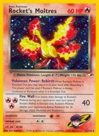 Rocket's Moltres [Gym Heroes]