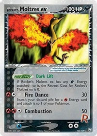 Rocket's Moltres ex [Team Rocket Returns]