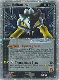 Rocket's Raikou ex [Deoxys]