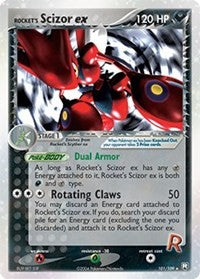 Rocket's Scizor ex [Team Rocket Returns]