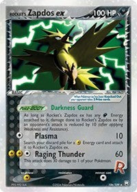 Rocket's Zapdos ex [Team Rocket Returns]