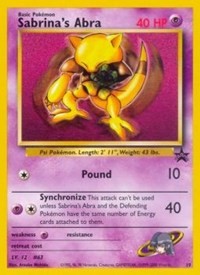 Sabrina's Abra [WoTC Promo]