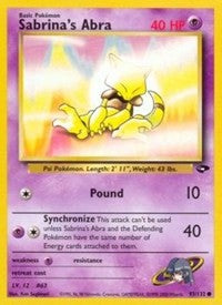 Sabrina's Abra (93) [Gym Challenge]