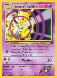 Sabrina's Kadabra [Gym Challenge]