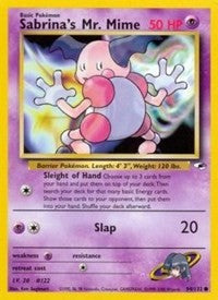 Sabrina's Mr. Mime [Gym Heroes]