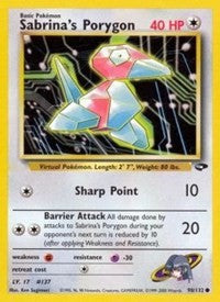 Sabrina's Porygon [Gym Challenge]