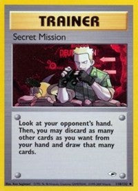 Secret Mission [Gym Heroes]