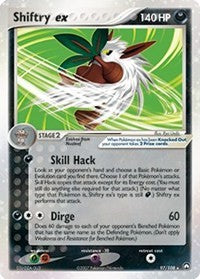 Shiftry ex [Power Keepers]