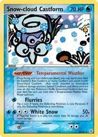 Snow-cloud Castform [Hidden Legends]