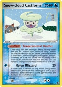 Snow-cloud Castform [Delta Species]