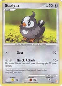 Starly [DP Trainer Kit: Manaphy &amp; Lucario]