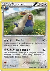 Stoutland [XY Base Set]