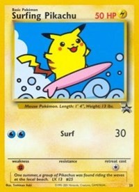 Surfing Pikachu [WoTC Promo]