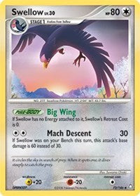 Swellow [Legends Awakened]