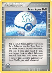Team Aqua Ball [Team Magma vs Team Aqua]
