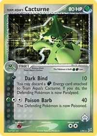 Team Aqua's Cacturne [Team Magma vs Team Aqua]