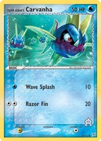 Team Aqua's Carvanha (48) [Team Magma vs Team Aqua]