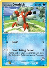 Team Aqua's Corphish (51) [Team Magma vs Team Aqua]
