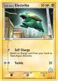 Team Aqua's Electrike (53) [Team Magma vs Team Aqua]