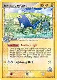 Team Aqua's Lanturn [Team Magma vs Team Aqua]
