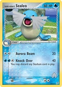 Team Aqua's Sealeo (31) [Team Magma vs Team Aqua]