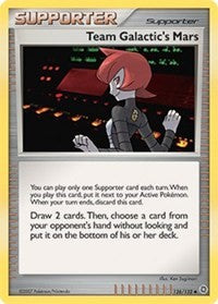 Team Galactic's Mars [Secret Wonders]