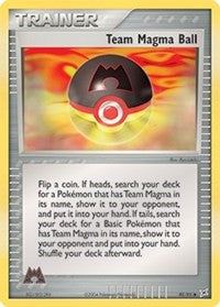 Team Magma Ball [Team Magma vs Team Aqua]