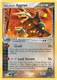 Team Magma's Aggron [Team Magma vs Team Aqua]