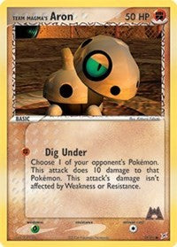 Team Magma's Aron (59) [Team Magma vs Team Aqua]