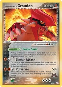Team Magma's Groudon [Team Magma vs Team Aqua]