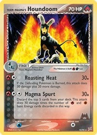 Team Magma's Houndoom (10) [Team Magma vs Team Aqua]