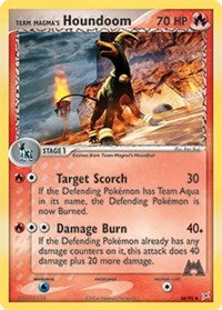 Team Magma's Houndoom (34) [Team Magma vs Team Aqua]