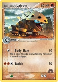 Team Magma's Lairon (20) [Team Magma vs Team Aqua]