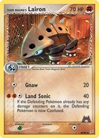 Team Magma's Lairon (36) [Team Magma vs Team Aqua]