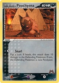 Team Magma's Poochyena (65) [Team Magma vs Team Aqua]