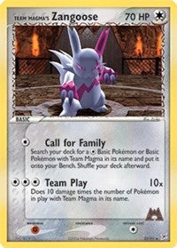 Team Magma's Zangoose [Team Magma vs Team Aqua]