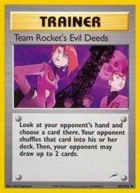 Team Rocket's Evil Deeds [Neo Destiny]