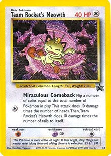 Team Rocket's Meowth [WoTC Promo]