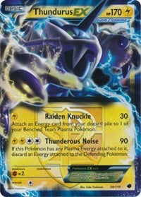 Thundurus EX (Team Plasma) [Plasma Freeze]