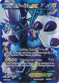 Thundurus EX (Team Plasma) (110 Full Art) [Plasma Freeze]