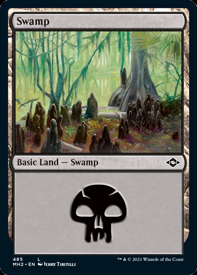 Swamp (485) (Etched Foil) [Modern Horizons 2]