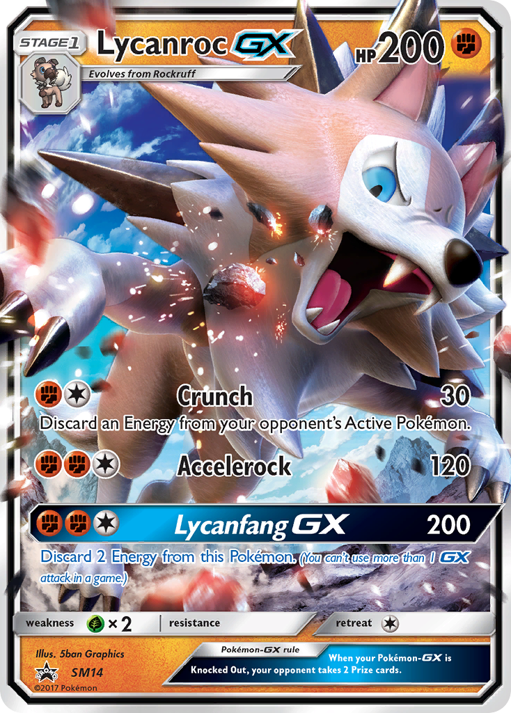Lycanroc-GX [SM Black Star Promos]