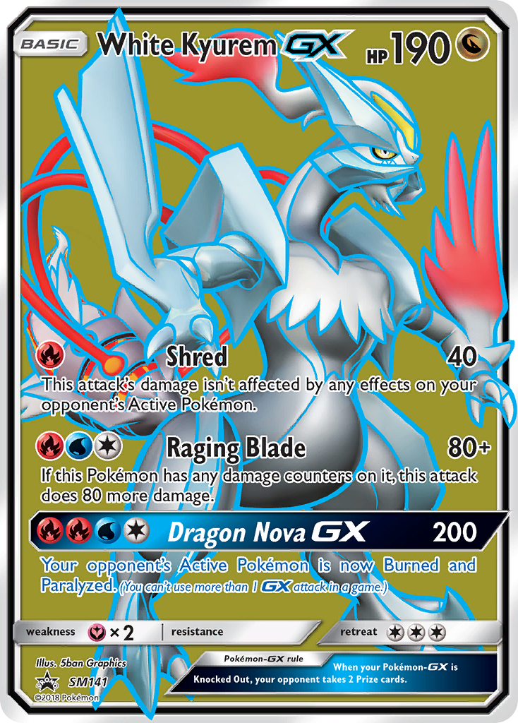 White Kyurem-GX [SM Black Star Promos]