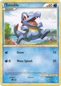 Totodile (#14) [HGSS Trainer Kit: Gyarados &amp; Raichu]
