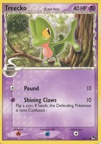 Treecko (Delta Species) [POP Series 4]